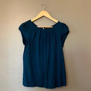 FREE with $10+ item! Zara Basics Turquoise Blouse